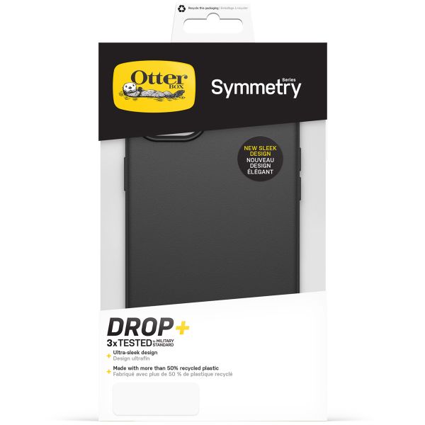 OtterBox Coque Symmetry Clear iPhone 14 Plus - Noir