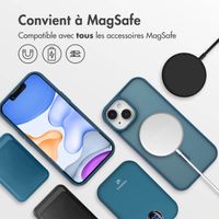 imoshion Coque Color Guard avec MagSafe iPhone 15 - Bleu foncé