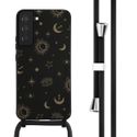 imoshion Coque design en silicone avec cordon Samsung Galaxy S22 Plus - Sky Black