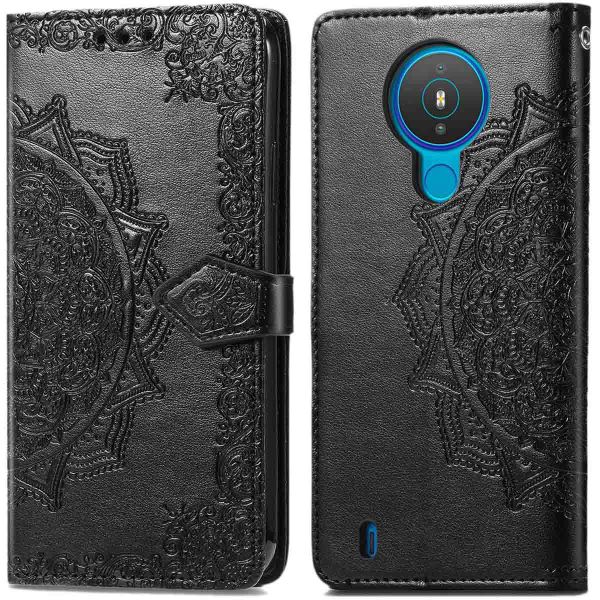 imoshion Etui de téléphone Mandala Nokia 1.4 - Noir