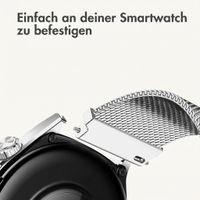 imoshion Bracelet magnétique milanais  - Connexion universelle 20 mm - Argent