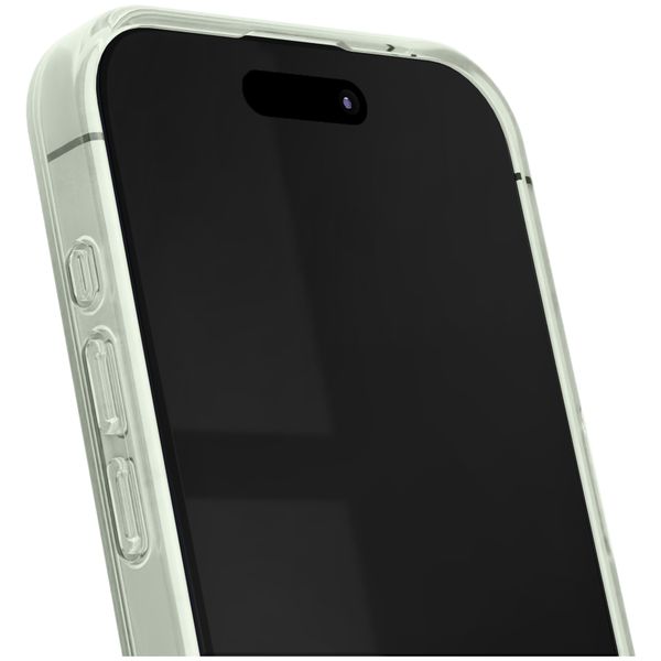 iDeal of Sweden Coque Clear MagSafe Apple iPhone 15 Pro - Sage Green