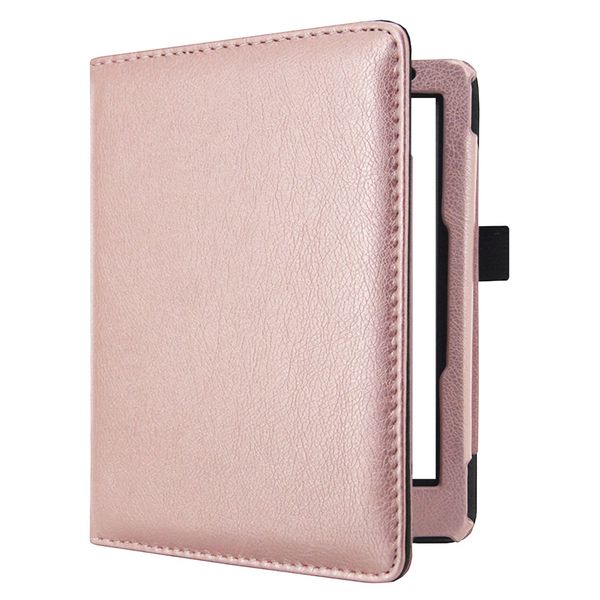 imoshion Etui portefeuille Luxe unie Kobo Aura Edition 2 - Rose