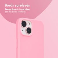 imoshion Coque Couleur Apple iPhone 15 - Bubblegum Pink