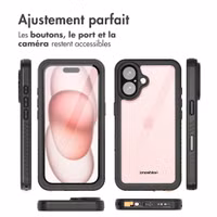 imoshion Étui étanche 360 Apple iPhone 16 - Noir