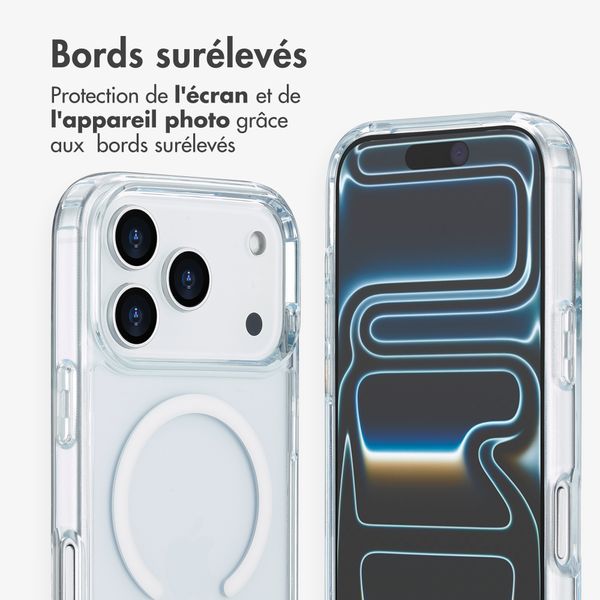 imoshion Coque MagSafe avec cordon amovible Apple iPhone 17 Pro - Transparent
