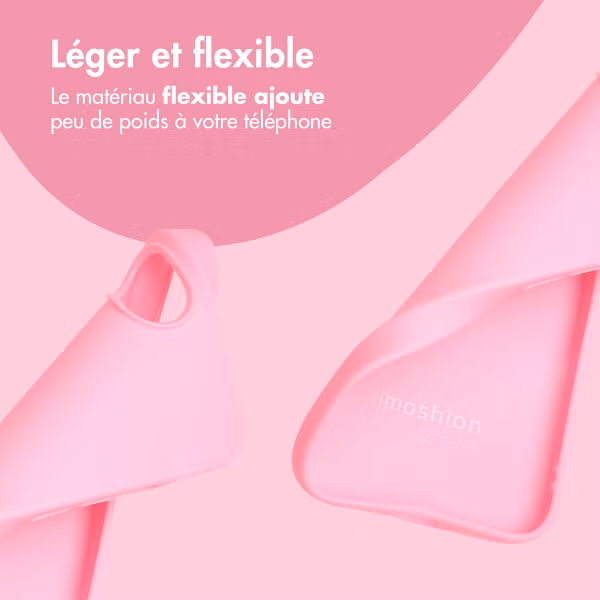 imoshion Coque Couleur Apple iPhone 16e - Bubblegum Pink