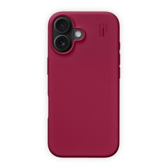 iDeal of Sweden Coque en silicone avec MagSafe Apple iPhone 17 - Cranberry