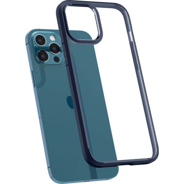 Spigen Coque Ultra Hybrid iPhone 12 Pro Max - Bleu foncé