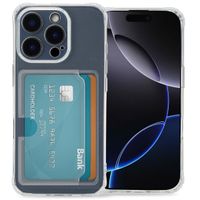 imoshion Coque silicone avec porte-cartes Apple iPhone 16 Pro - Transparent