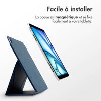 Accezz High Stand tablet case Apple iPad Air 11 pouces (2025) M3 / (2024) M2 / Air 5 (2022) / Air 4 (2020) - Bleu foncé