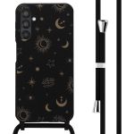 imoshion Coque design en silicone avec cordon Samsung Galaxy A25 (5G) - Sky Black