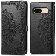 imoshion Etui de téléphone portefeuille Mandala Google Pixel 8a - Noir