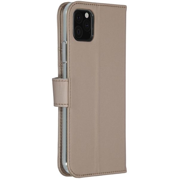 Accezz Étui de télephone Wallet Apple iPhone 11 Pro Max - Doré
