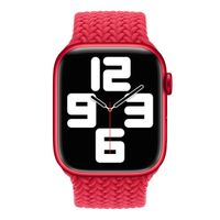 Apple Bracelet Solo tressé Apple Watch | 44/45/46/49 mm - Taille 1 - (Product) Red