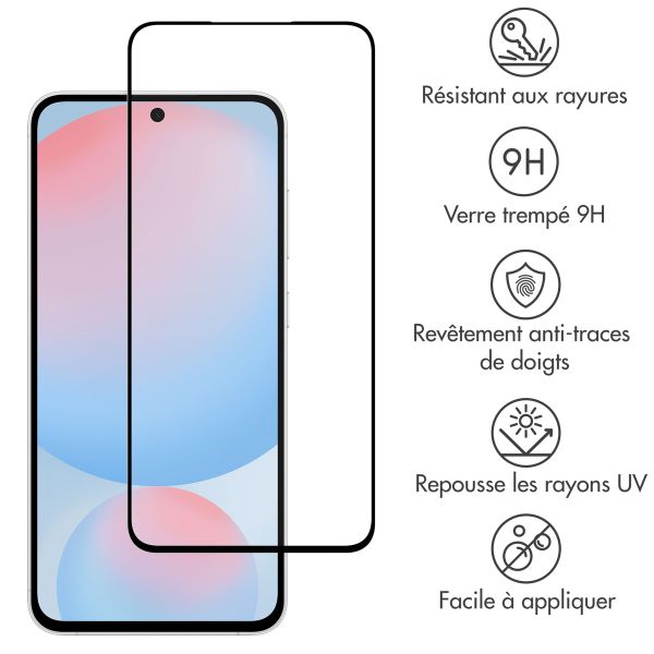 Accezz Protection d'écran en verre trempé Full Cover Samsung Galaxy S25 FE