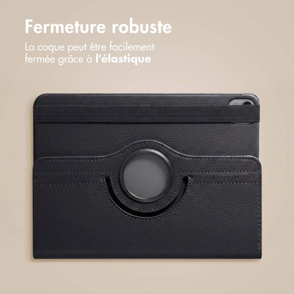 imoshion Coque tablette rotatif à 360° Apple iPad Air 11 pouces (2026) M4 / (2025) M3 / (2024) M2 / Air 5 (2022) / Air 4 (2020) / Pro 11 (2018/2020) - Noir