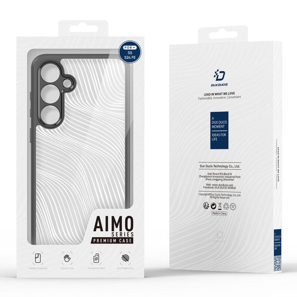 Dux Ducis Coque arrière Aimo Samsung Galaxy S24 FE - Transparent