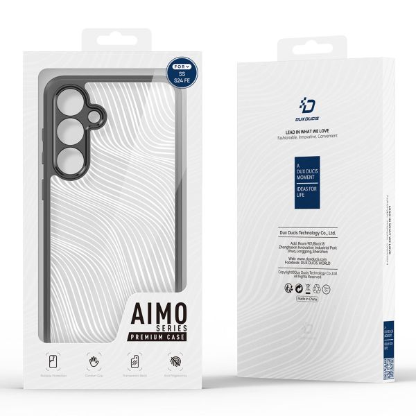 Dux Ducis Coque arrière Aimo Samsung Galaxy S24 FE - Transparent