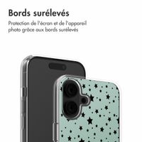 imoshion Coque Design Apple iPhone 16 - Stars Mint