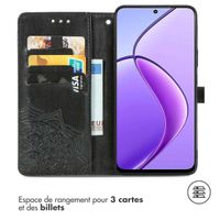 imoshion Etui de télephone Mandala Oppo Reno 12F 5G - Noir