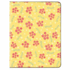 imoshion Étui passeport - Protège-Passeport en similicuir - Sunny Yellow Petite Flowers