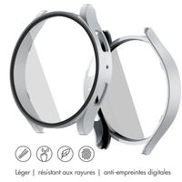 imoshion Coque rigide à couverture complète Samsung Galaxy Watch 6 40 mm - Argent