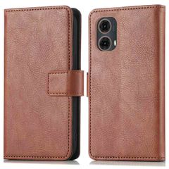 imoshion Étui de télephone portefeuille Motorola Moto G85 - Marron