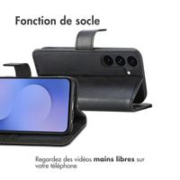 imoshion Étui de télephone portefeuille Samsung Galaxy S25 FE - Noir