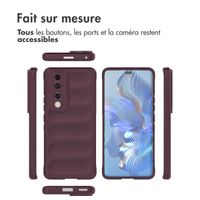 imoshion Coque arrière EasyGrip Honor 90 Pro - Aubergine