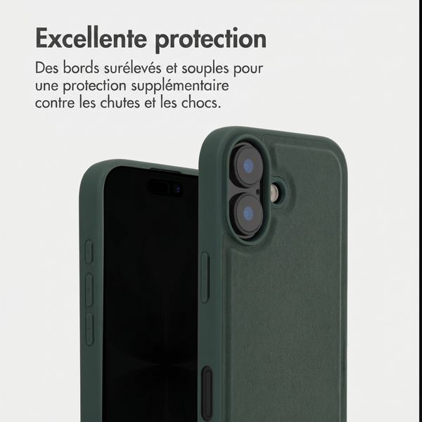 Accezz Coque arrière Edge avec MagSafe Apple iPhone 17 - Vert
