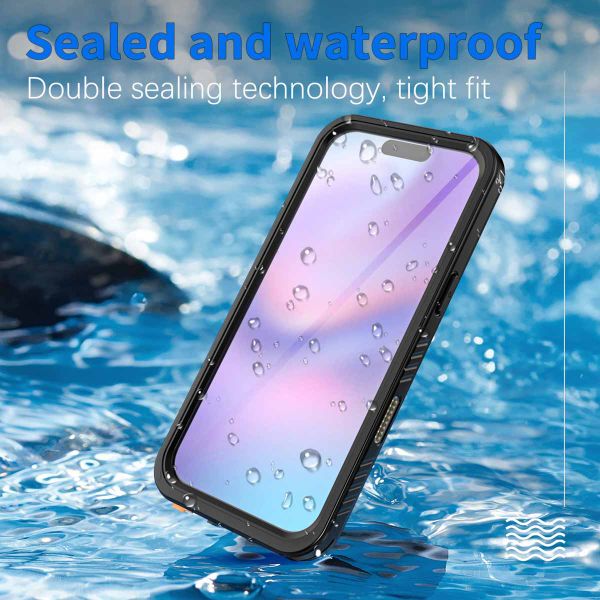 Redpepper Coque imperméable Dot Plus Apple iPhone Air - Noir