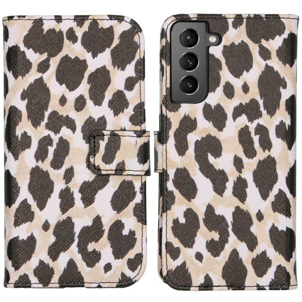 imoshion Coque silicone design Galaxy S21 - Golden Leopard