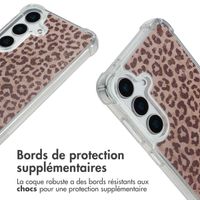 imoshion Coque Design avec cordon Samsung Galaxy S25 - Leopard Mood