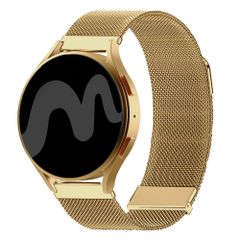 imoshion Bracelet magnétique milanais  - Connexion universelle 20 mm - Doré
