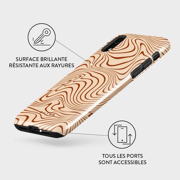 Burga Coque arrière Tough iPhone Xr - Déjà Vu