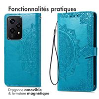 imoshion Etui de télephone Mandala Honor 200 Lite - Turquoise