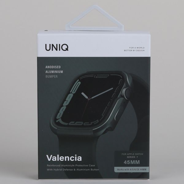 Uniq Valencia Coque Apple Watch 4-6 / SE - 44/45 mm - Hunter Green