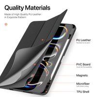 Dux Ducis Coque tablette Domo Apple iPad Pro 13 (2025) M5 / (2024) M4 - Noir