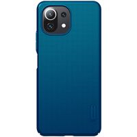 Nillkin Coque Super Frosted Shield Xiaomi Mi 11 Lite (5G/4G) / 11 Lite 5G NE - Bleu