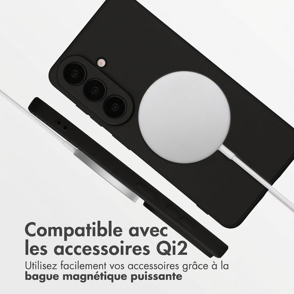 imoshion Coque Couleur avec MagSafe Samsung Galaxy S26 Plus - Noir