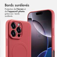 imoshion Coque Couleur avec MagSafe Apple iPhone 16 Pro Max - Dusty Rose