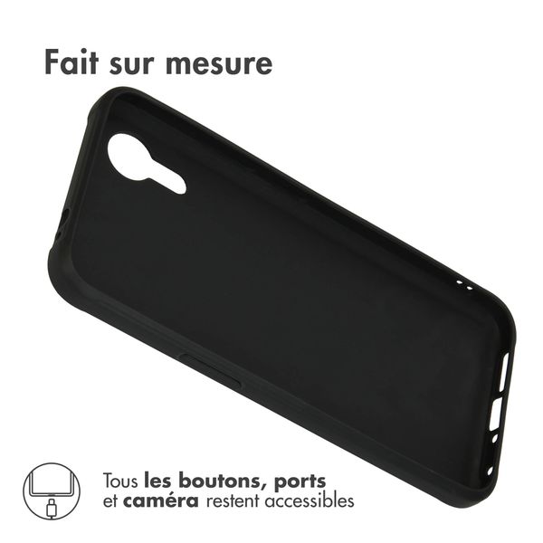 imoshion Coque Couleur Samsung Galaxy Xcover 7 - Noir