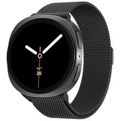 imoshion Bracelet magnétique milanais Samsung Galaxy Watch 8 (40/44mm) / Classic (46mm) - Noir