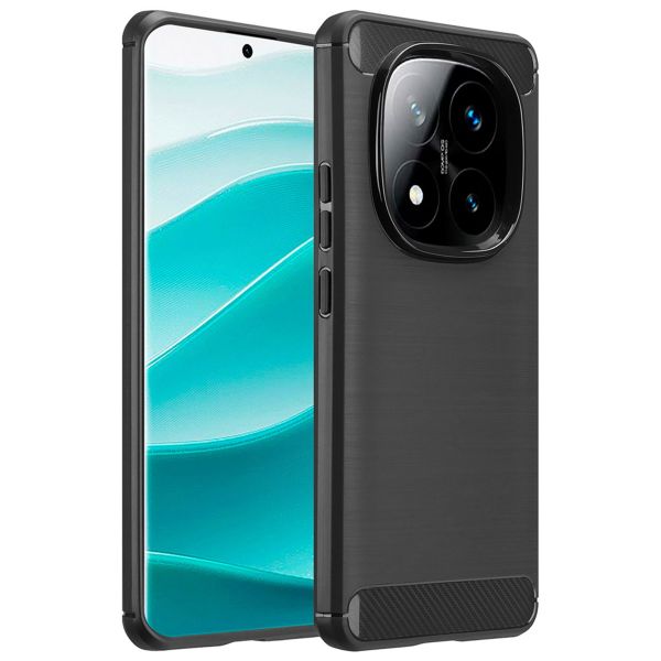 imoshion Coque Brushed Xiaomi Redmi Note 14 Pro (5G) - Noir