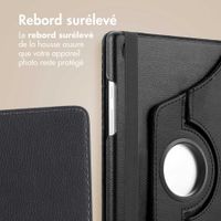 imoshion Coque tablette rotatif à 360° Samsung Galaxy Tab A9 8.7 pouces - Noir