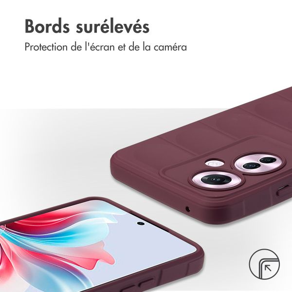 imoshion EasyGrip Backcover Oppo Reno 11 F - Aubergine