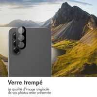 imoshion Lot de 2 protections d'objectif de caméra Samsung Galaxy A37 / A57 - Noir