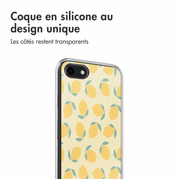 imoshion Coque design pour iPhone SE (2022 / 2020) / 8 / 7 - Citrus Dream