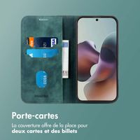 imoshion Étui de téléphone portefeuille Slim Motorola Moto G56 - Vert